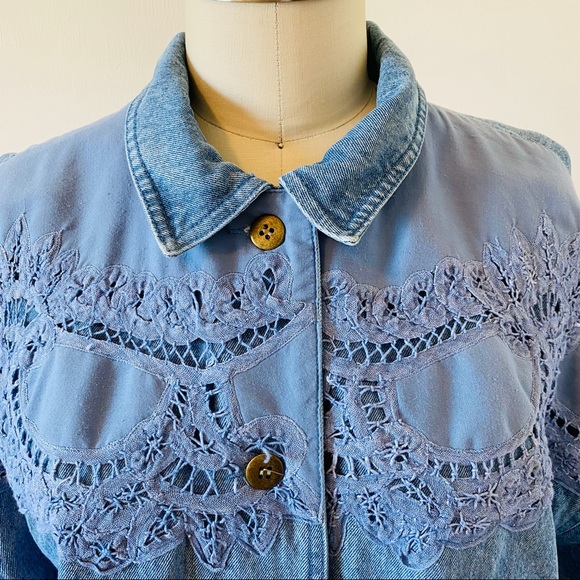 Vintage 80’s/90’s TOGETHER! Denim Jacket - Picture 5 of 16